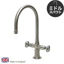 Hornbeam ivy ステンレス キッチン用 水栓 モノミキサー(ミドル) ホイールハンドル / ワンホール 混合栓 fusion 1221UK-X52