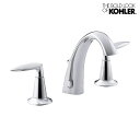 正規輸入品 KOHLER コーラー 洗面用 水栓 アルテオ 8インチ 混合栓 クロム ポップアップ 排水金具 セット