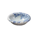 【有田焼】伊万里焼 染付薔薇絵 染付薔薇絵 石鹸入れ(桔梗型)ART6-GD004 磁器製 インテリア 小物