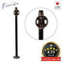 EP17182 Essence ストレート止水栓(ブロンズ) おしゃれな蛇口の元栓・床用の給水金具