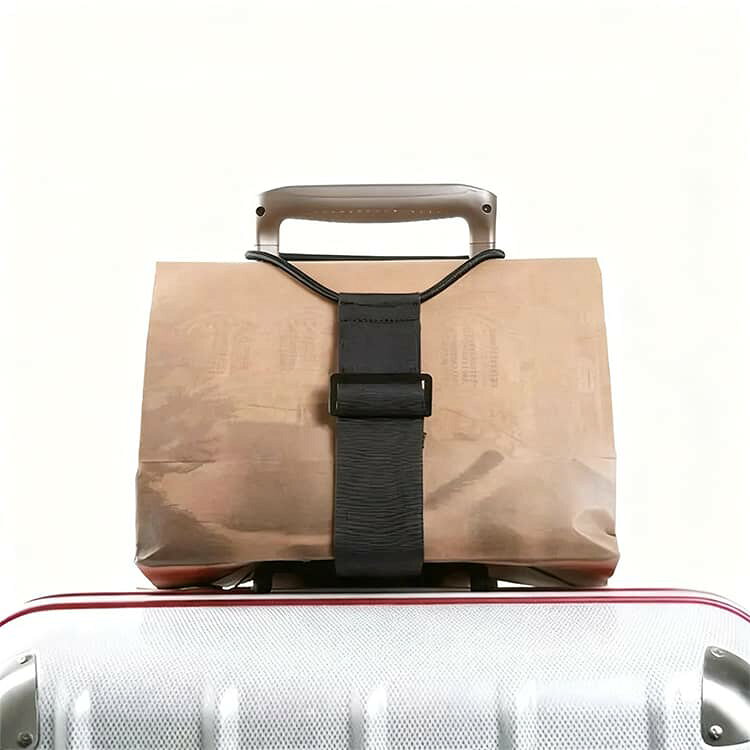 3本セット スーツケース固定ベルト 調整可能 バッグとめるベルト 荷物用弾力固定ベルト スーツケース バッグ バッグストッパー 固定 ずり落ち防止 軽量 便利グッズ 多用途工具 キャリーバッグベルト バンド かばん 旅行便利グッズ papass-10015263 APAAPA サンプル画像2