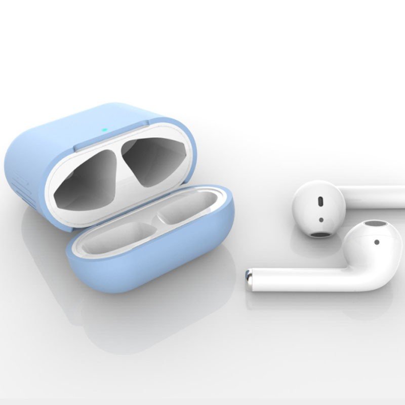 APAAPAのカバー イヤホンケース アップル ケース シリコン イヤホンケース APPLE 2 イヤホン AirPods1 収納カバー 無地 送料無料｜アングル3