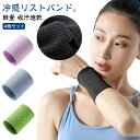 クール 冷感 ひんやり 夏用 汗止め 4個入り 手首 吸汗速乾 軽量 4個入り 冷却バンド 運動 アイスバンド 熱中症対策 薄手 通気性 伸縮性 シンプル 涼感...
