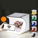 撮影ボックス 撮影ボックス 背景布6色付き背景 USB給電 撮影スタジオ 組立簡単自宅 手軽 携帯型 簡易スタジオ