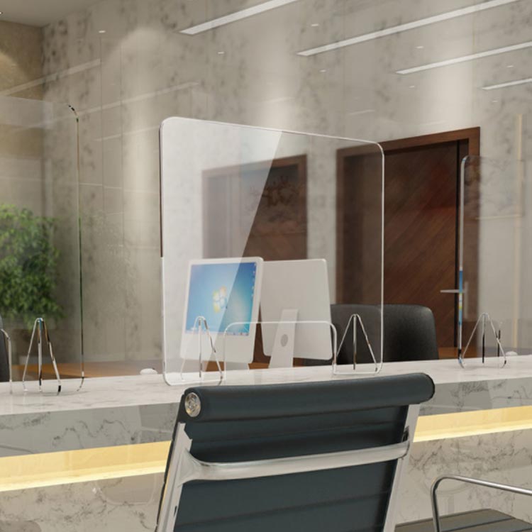 透明 アクリル板 パーテーション 飛沫感染防止 仕切り板 W600×H600mm アクリルパーテーション 角丸加工 間仕切り 組立簡単 コロナウイルス 対策 衝立 卓上 受付 居酒屋 飲食店 オフィス 病院 学校 幼稚園 介護施設