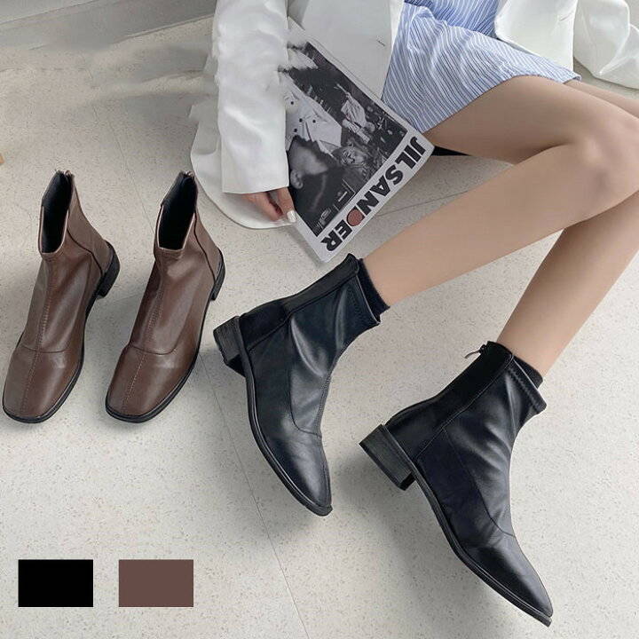 靴 柔軟性 レザーブーツ ブーツ フェイクレザー ショートブーツ PUレザー 裏起毛ブーツ 厚底 美脚 レディース シューズ ショートブーツ お洒落 カジュアル ハンサム