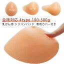 パット 下着 術後ブラ シリコンブラ 専用カバー付き 全摘 左右 200g 大きいサイズ 乳がん 乳がん シリコンパッド 小さいサイズ 人工乳房 乳癌 後 パッ...