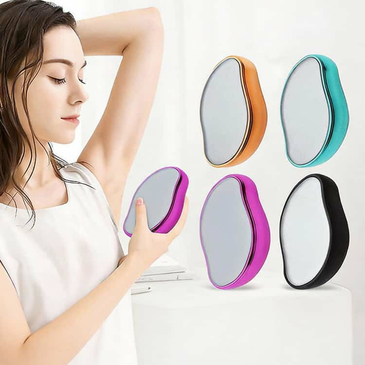 脱毛器 脱毛機 脱毛 こするだけ 肌荒れ対策 ハリツヤスキン 角質やすり 除毛 毛剃り 無痛 メンズ レディース 子供 自宅 顔 足 腕 痛くない スリムーバー 摩擦