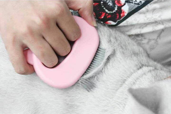 マッサージ 小型犬用 毛取り ペット 猫用くし ペット用ブラシ スリッカーブラシ グ...