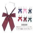 スクールリボン 制服 リボン 女子高生 高校生 リボンタイ 学生服 卒業式 無地 スクールリボン JK 細い 細タイ コスチューム用小物 コスプレ 中学生 ネイ...