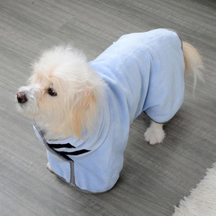 ペット用バスローブ 犬 猫用 吸水 バスタオル マイクロファイバー 体拭き お風呂上がり 犬用ガウン 体を包み込む 新作グッ 小型犬 大型犬 送料無料 ベルト付き 水泳用 調整可能 柔らかい 速乾 乾燥 中型犬
