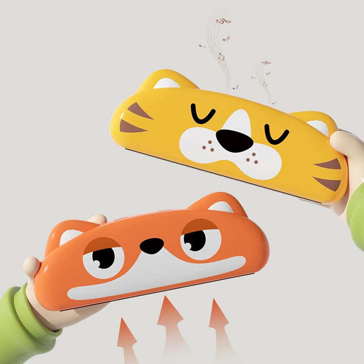 ハーモニカ 子ども 入門 初心者 C調 16穴 動物形 複音 子供用楽器 音の出るおもちゃ 3歳 4歳 5歳 玩具 おもちゃ こども楽器 発表会 誕生日 子供会 景品 家で遊べるおもちゃ 家遊び 男の子 女の子 子供 こども プレゼント 小学校 幼稚園児 子供楽器