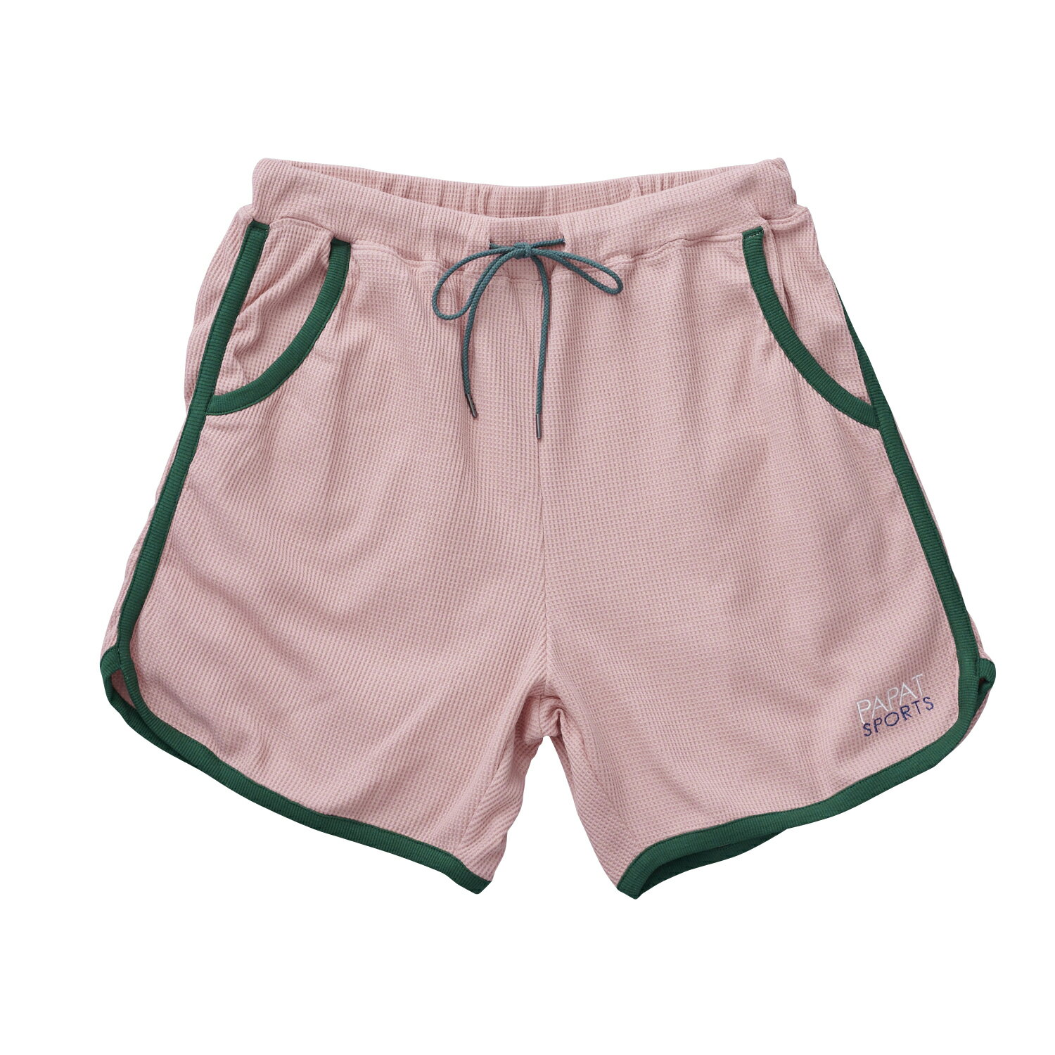 PIPING COLOR THERMAL SHORTS パンツ ショートパンツ 80年代 大きいサイズ ストリート ユニセックス ショーツ セットアップ サーマル