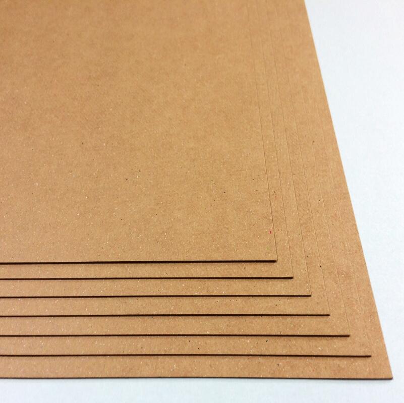 ペーパーエントランス クラフト紙 厚紙 A4 板紙 プリンタ 対応 カード 台紙 工作 超厚 0.35mm