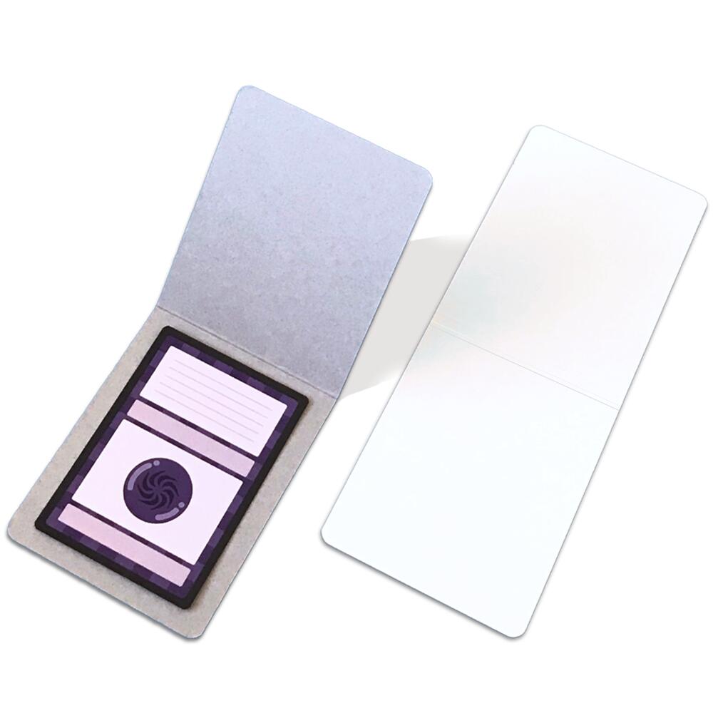 ペーパーエントランス 厚紙 トレカ用 台紙 ボード紙 カード 梱包 保護 折れ防止