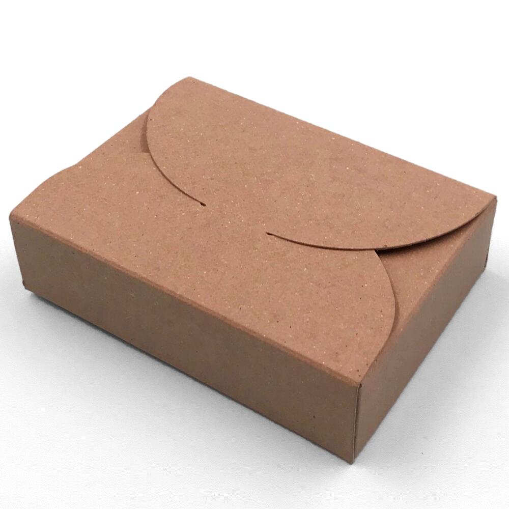 ペーパーエントランス ギフトボックス クラフト 紙 箱 7×9.5×2.5cm 無地 ギフト プレゼント