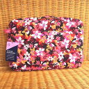 Vera Bradley ヴェラブラッドリー ノートパソコンケース Rosa Floral