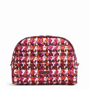 Vera Bradley ヴェラ・ブラッドリーコスメポーチ　ラージLarge Zip Cosmetic Houndstooth Tweed