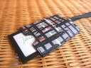 Vera Bradley ヴェラブラッドリーラゲッジタグID Luggage Tag Black White Plaid