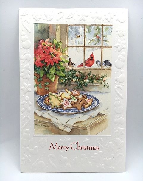 限定数のみ入荷！ Pumpernickel Press クリスマスカード 超大判 Cookie Plate