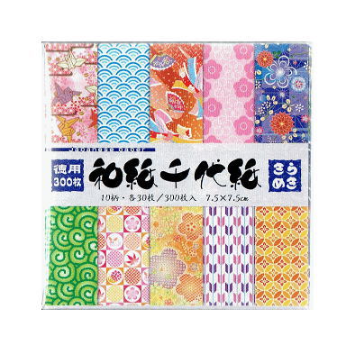 【クーポン配布中】友禅千代紙 15cm U300-4 10 セット