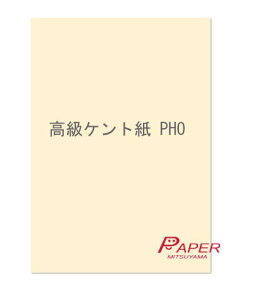 PHO 205k A6 or はがきサイズ 200枚 淡クリーム ケント紙 あす楽 紙飛行機 印刷用紙 株券 賞状