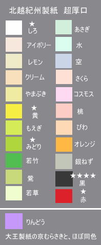 色上質紙 超厚口 A3 or A3チョイノビ 50枚 あす楽 印刷用紙 OA用紙 コピー用紙 カラー用紙