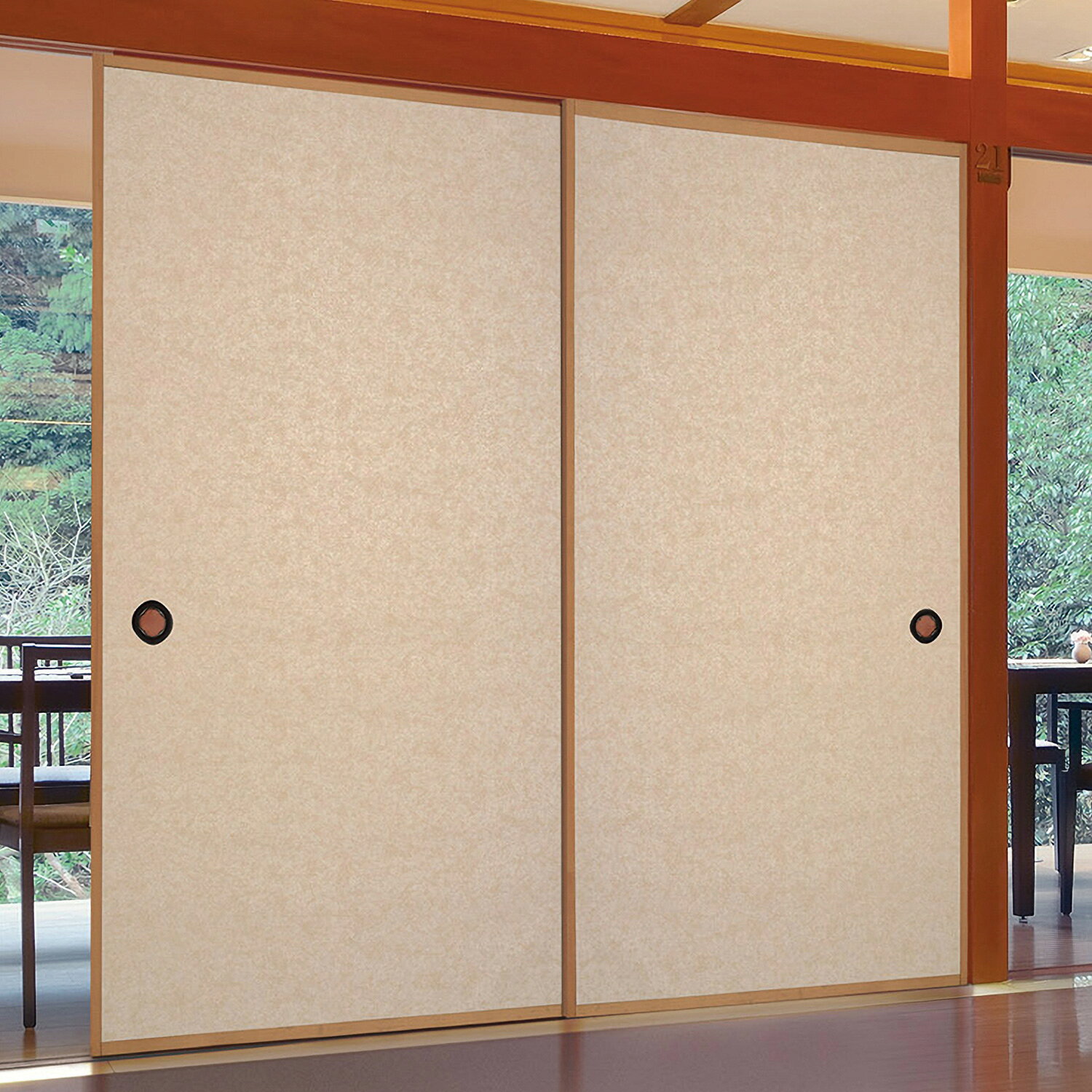 ふすま紙 襖紙 和モダン モダン 洋風 【 203cm×96cm 】 ｜ ふすま ｜ 襖 ｜ ふすま...