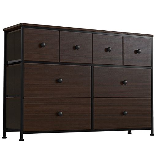 REAHOME チェスト 3段8杯布製チェスト 洋服引き出し収納タンス 小物・衣類収納ボックス おもちゃ箱 ルームケース フ…