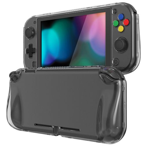 【NintendoSwitchLite対応設計】NintendoSwitchLite対応のクリアハードケースです。NintendoSwitch、Switch2、有機ELには対応しておりません。透明で光沢のあるデザインが本体カラーを美しく引き立て、シンプルで清潔感のある外観を演出します。 【高耐久PC素材でしっかり保護】耐衝撃性に優れたPC(ポリカーボネート)素材を採用。日常使用での軽い衝撃や落下、擦り傷、ホコリ、摩耗から本体を保護し、SwitchLiteを長くきれいな状態に保ちます。 【人間工学に基づいた快適グリップ】手の形に沿うカーブ形状のグリップデザインで、グリップを向上させて、長時間の携帯モードでも手が疲れにくい設計。なめらかなミラー調クリア仕上げで、持ち心地と高級感を両立しています。 【精密カットで簡単着脱】前後分離のスナップオン構造により、工具不要で簡単に着装できます。ボタン、スピーカー、各種ポート、ゲームカードスロットに正確に対応し、ケースを外さず充電やカードの交換が行えます。