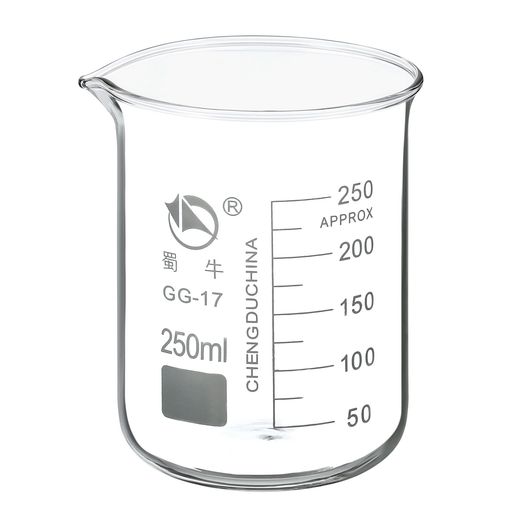 仕様:容量:250ml; 最小スケール値:25ml; 材質:ホウケイ酸ガラス; 最高気温:摂氏400度; 全体のサイズ:70mmx99mm; パッケージの内容:1 x ガラスビーカー 利点:ホウケイ酸ガラス材料は、優れた耐熱性と耐食性を備えており、耐久性があります。テーパー面と注ぎ口でできており、溶けた材料を簡単に注ぎ出すことができます。高い光透過率は、ビーカー内の反応を観察するのに役立ちます。注ぐ注ぎ口から液体を注ぐのに便利です。 使用方法:材料を中に入れて加熱するだけです。 ビーカーは、主にいくつかの液体を混合し、液体を加熱するために使用される一般的な実験装置です。主にほとんどの種類のラボ、教室、さらには家庭の台所に適用されます。 注:1.溶解または希釈プロセス中は、ガラス棒で撹拌するときにカップの底や壁に触れないでください。2.加熱するときは、ビーカーの外壁に水滴があってはなりません。