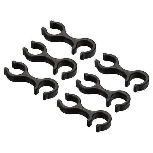 樂天商城 - PATIKIL トレッキングポールクリップ 6個 ウォーキングスティック アクセサリー ダブルロッドバックルコネクター 屋外ハイキングキャンプ用