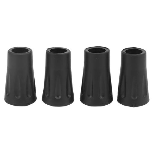 Rakuten - トレッキングポール先端保護カバー12mm穴径対応登山者向け工具不要で簡単装着アンチスリップ性能を考慮した耐久性ゴム製全4個セット