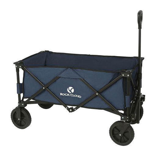 Rakuten - ROCKCLOUDキャリーワゴン折りたたみ式キャリーカートアウトドア大容量120Lアウトドアワゴン静音コンパクトワンタッチ収束式自立収納レジャーBBQ釣り運動会花見