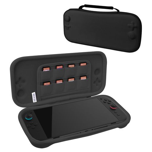 Nintendo Switch 2用保護ケース - Hermitshell(サイズ: 小/大) (ブラック, 小)