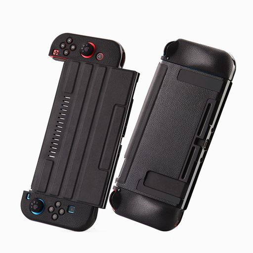 乐天商城 - 【Switch2019年モデル対応】スイッチカバーNintendoswitchスイッチケースレザー柄TPUスタンド機能薄型軽量Joy-Conカバーアナログスティック分体式全面保護ケース耐久性耐衝撃キズ防止衝撃吸収