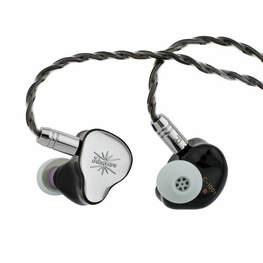 Rakuten - LinsoulKiwiEarsKE4ハイブリッド型ハイエンドHiFiイヤホン2DD+2BAの振動板構造を採用しデュアルカスタム10mmダイナミック振動板と一基Knowles