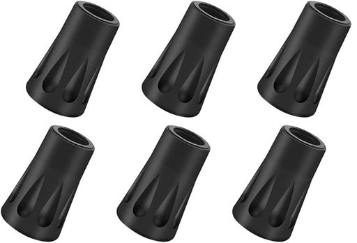 【セット内容】トレッキングポール用ラバーキャップ x 6枚 【製品仕様】サイズ:長さ4cm、ちょつけい23mm素材:ラバー製適用性:多くのトレッキングポールに適合 【負担を軽減する.】ストック先端の石による突き抜けを防ぐため、穴の底部には金属ワッシャーを設置しています。さらに、ラバー製の本体は硬い路面での歩行時の振動を和らげ、ユーザーの負担を軽減します。 【シンプルなインストール】キャップをトレッキングポールの先端に取り付けるだけで簡単に使用でき、登山、ハイキング、トレッキングポールなど、あらゆる種類の地形に対応する理想的なアクセサリーです。 【に注意】 紛失した場合に備えて、予備を用意することをお勧めします。ゴム製の先端カバーが消耗品であるため、交換するには予備を用意する必要があります