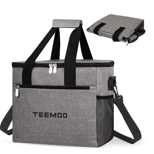 🌸【大容量18L】TEEMOO クーラーボックスの外部 サイズ:長さ32x幅さ20.5x高さ28cm ,手持ち、水平ハンドヘルド、肩掛けの3通りの使い方ができます。軽量なので女性でも持ち運びできます。注:18Lの上蓋にはメッシュポケットと底板はありません。33Lの上蓋にはメッシュポケットと底板はあります。 🌸【高品質素材】TEEMOO 保冷バッグの外層はオックスフォード生地、内層はパールコットンを厚くし、高品質のPEVAを内蔵し、外部からの熱を効果的に遮断し、内部の温度を長時間低く保ちます。アイスパック4~6個と一緒に使えば、10~20時間保冷できます。防水性があり、溶けても漏れません。丈夫で耐久性があります。 🌸【折り畳み可能】普通のクーラーバッグと違い、TEEMOO クーラーボックス 小型 は折り畳み可能です。 クーラーボックス 折り畳み コンパクトで持ち運びしやすく、場所をとりません。 カートに入れるのもとても便利です。 🌸【使用シーン】 保冷バッグ 折り畳み家族でのピクニック、アウトドア、キャンプ、釣り、バーベキュー、お花見など様々なシーンに適しています。