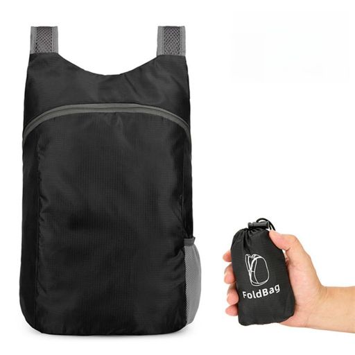  超軽量折りたたみ可能リュック20 L、耐久性のある小型梱包可能トレッキングリュック、男女兼用防水軽量旅行デイパック、アウトドアキャンプウォーキング自転車登山大容量折り…