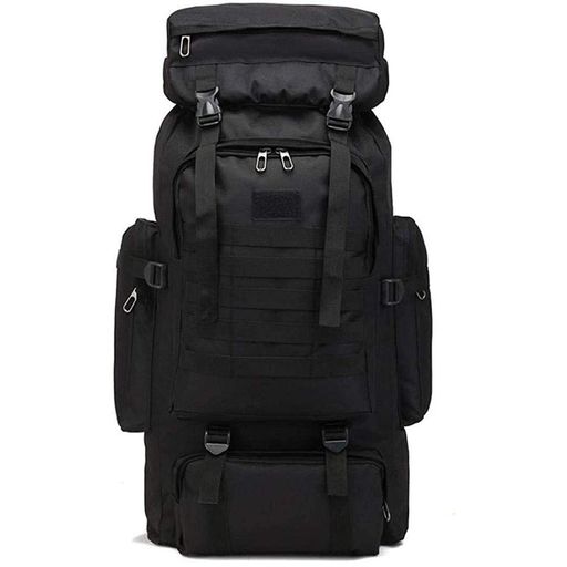 Rakuten - [Pugrwei]アウトドアバッグ大容量登山用バッグ登山ザックキャンプ登山リュックバックパック迷彩広口開口仕様ミリタリーリュックサック多機能超軽量大容量キャンプ防災旅行(3)
