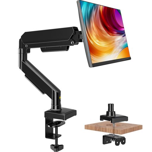 シングルモニターアーム PCモニターアーム17~32インチ対応 VESA75x75 100x100対応 ...