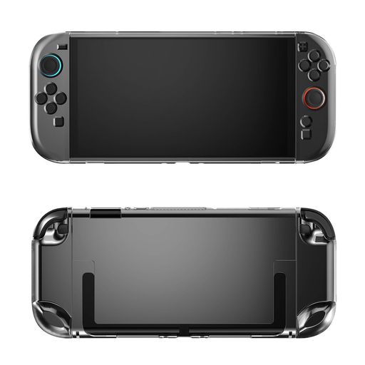 完全保護: 新型Switch 2本体とJoy-Conを全面的にカバーし、傷や衝撃から守ります 超軽量設計: 極薄で軽量な素材を使用し、携帯時の負担を軽減します 簡単装着: ケースの着脱が簡単で、本体を傷つけることなく装着できます 透明クリア素材: 本体の美しいデザインを損なうことなく保護できる高透明素材を使用 耐衝撃性能: 衝撃を吸収する設計で、日常的な使用による傷や衝突からデバイスを保護します