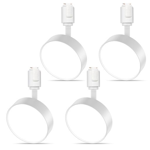 乐天商城 - TuyuBEEダクトレール用スポットライト拡散光LED一体型照明12W(100W形相当)明るいレールライト調光可能高演色CRI90+3000K1000lmキッチン/ショップ用シーリングスポットライトホワイト(電球色