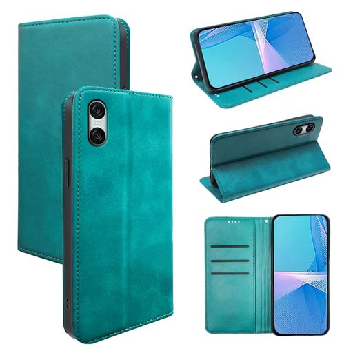 乐天商城 - 適用Xperia10VIケース手帳型適用エクスペリア10VISO-52E/SOG14/A402SO/XQ-ES44手帳型ケースカバー手帳型PUレザーカード収納財布型耐衝撃ケースマグネットスタンド機能付き