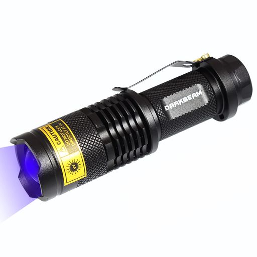 乐天商城 - UV365nmライトウッドのランプDARKBEAMブラックライト紫外線懐中電灯LEDポータブルミニハンドヘルドトーチ検出器犬用尿ペット汚れ370nm偽造防止識別、樹脂硬化