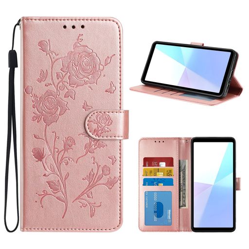 Rakuten - Xperia10VIケース手帳型xperia10viso-52eケース手帳型花柄女性xperia10visog14携帯カバー耐衝撃財布型スマホケースTOO&SOOエクスペリア10viカバーおしゃれスタンド機能