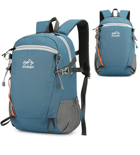 Rakuten - [LZYYHHR]リュック登山ハイキングアウトドアリ旅行軽量通気防水(ブルー)