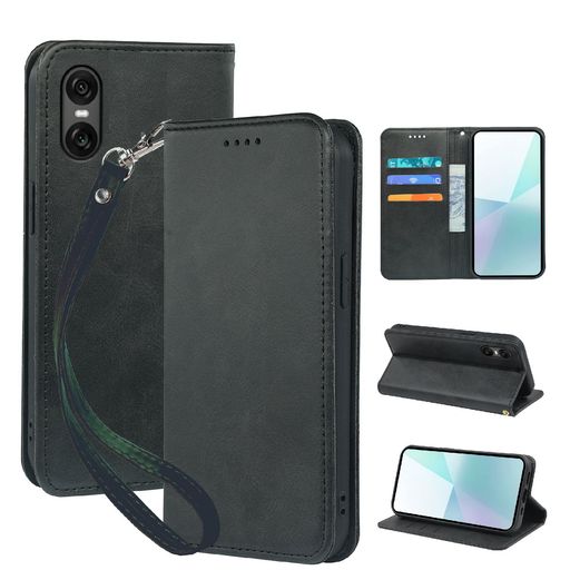 乐天商城 - seninhi対応Xperia10VI[SO-52ESOG14]用のケース手帳型エクスペリア10VIスマホケース職人仕様手縫い革ケーススタンド機能付き財布型360度保護耐衝撃カード収納レザー多機能