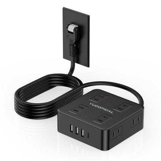 【12ポート・多機能電源タップ】ACコンセント8口+USB-Aポート3口+Type-Cポート1口、合計12ポートを搭載。最大12台の機器を同時に充電可能で、コンセント不足を一挙に解消します。AC最大出力1500W(125V/15A)で、ドライヤー・炊飯器・電子レンジなどの高出力家電にも対応。USBポートは自動判別機能付きで、接続機器に最適な電流を出力します。 【一括スイッチ+四面配置で干渉なし】本体正面と両側面にACコンセントを配置する四面設計。各差込口の間隔を十分に確保しているため、大きなACアダプター同士でも干渉しません。さらに一括スイッチを搭載。使用しない時はワンタッチで全ポートの電源をオフにでき、待機電力をカットして省エネにも貢献します。 【180°スイングプラグ&amp;壁掛け可能】折り畳み式の180°回転プラグを採用。プラグ部分の厚さはわずか1.6cmで、壁面にぴったり密着します。45°傾斜設計のL型プラグにより、上下のコンセントを邪魔しません。薄型デザインで家具の後ろや狭い隙間にもスムーズに挿入可能。本体裏面にはフック穴を備え、壁掛け設置もできます。
